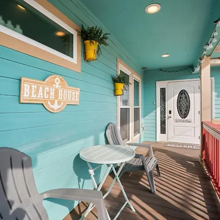1 Min To Beach Ocean Breeze 3Br Fast Wifi Galveston Exterior photo